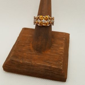 Light Smokey Topaz Ring in Sterling Silver